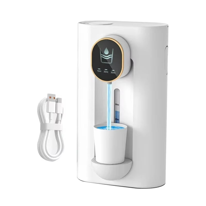 Mouthwash Dispenser for Bathroom, 18.26 Oz (540Ml) Touchless Auto Mouth Wash Dispenser with Magnetic Cups Dropshipping