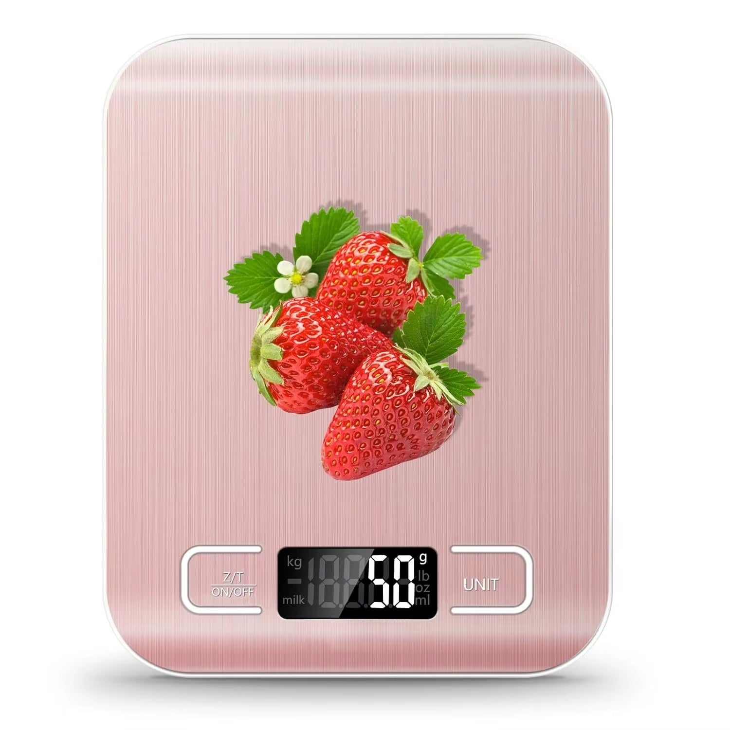 10Kg Kitchen Scale,Digital Kitchen Scale with Tare Function, Electronic Coffee Brewing Scale, LCD Display Stainless Steel Screen