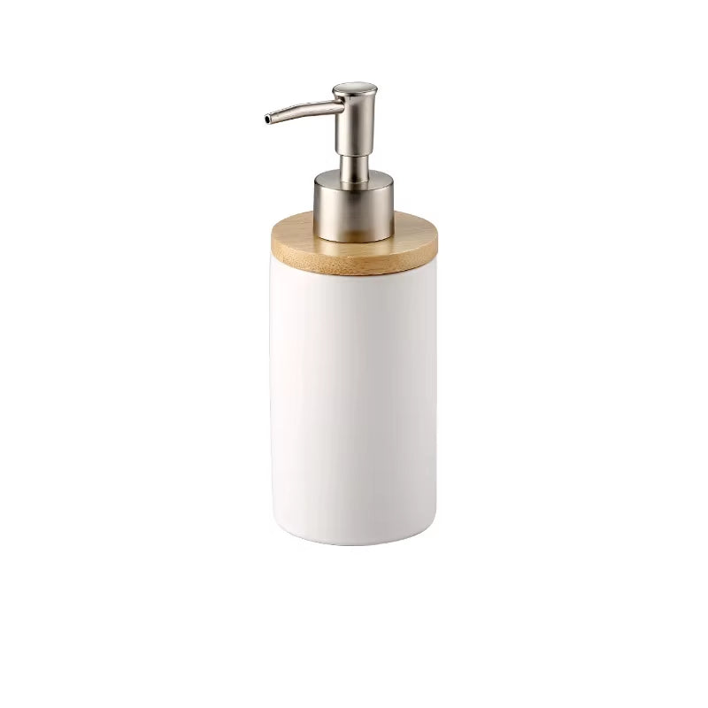 3PCS Ceramic Bathroom Accessories Set Fashion Soap Dispenser Toothbrush Holder Tumbler Ceramic Household Bathroom Product